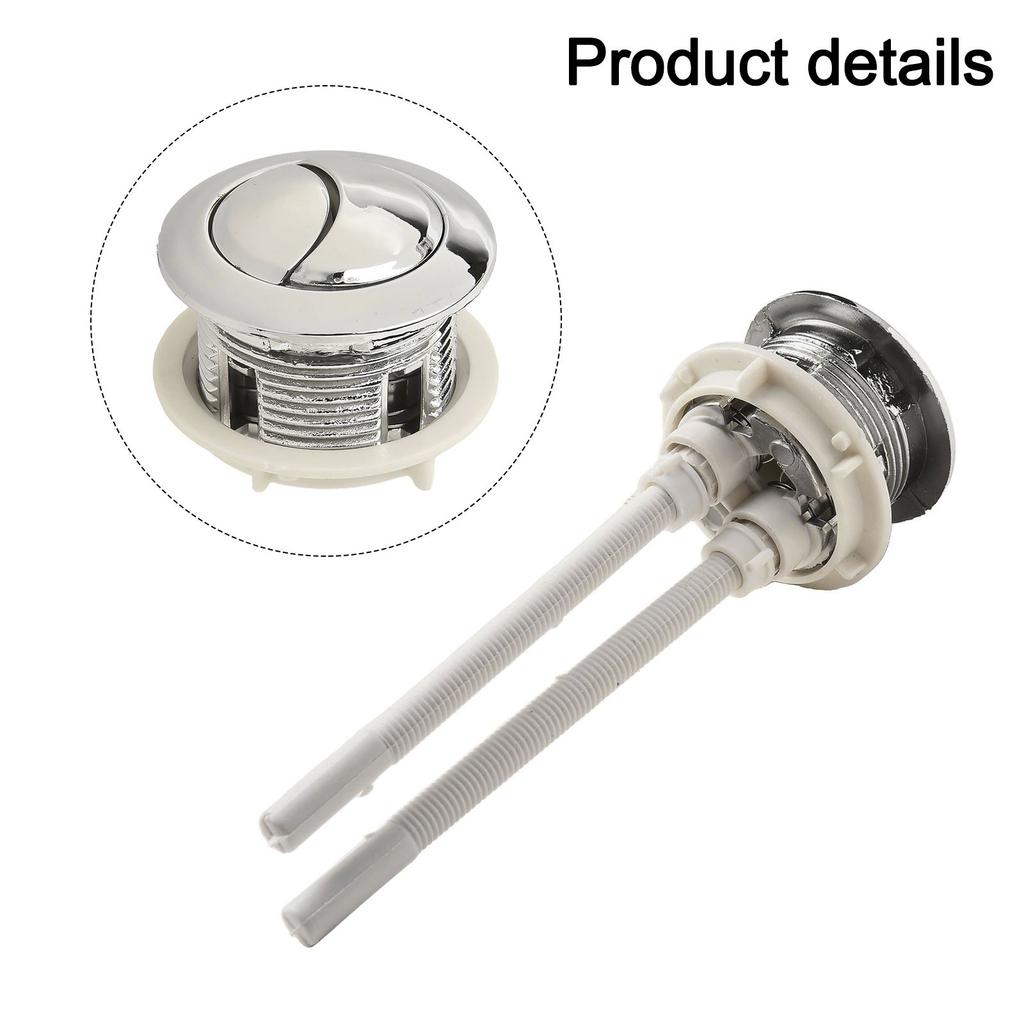 ABS Toilet Flush Button Bathroom Accessories Push Button
