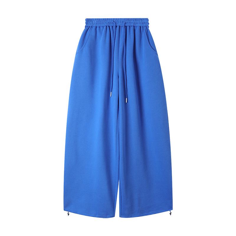 

Stylish Women s Drawstring Sweatpants - Fall 2025 Slim-Fit, Floor-Length Drape S