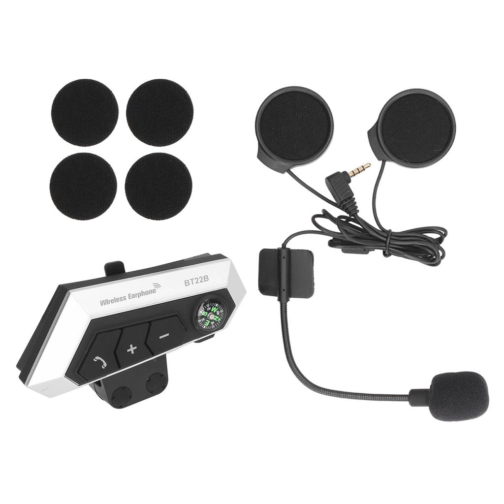 Motorradhelm Bluetooth Headset Wasserdicht Automatische Antwort Kabelloser Helmkopfhörer für