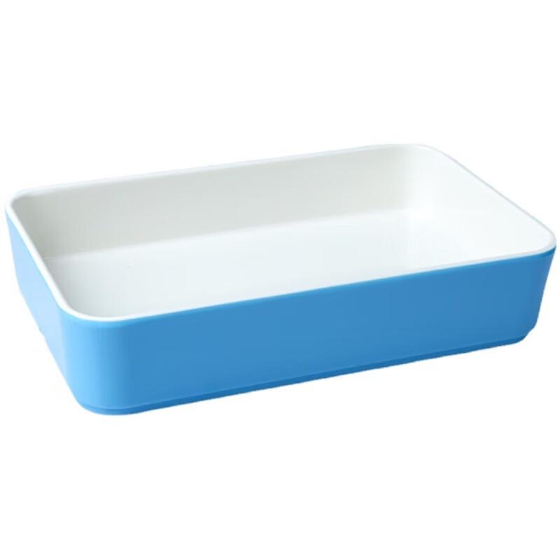 Wuhe Melamin Zweifarbig Rechteckige Servierplatte