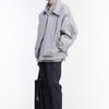 Gio Sanggio Balloon Cocoon Hoodie Gray ZF2JP204GY
