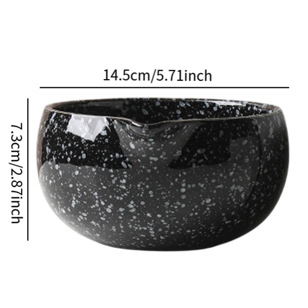 480ml Ceramic Handmade Green Tea Cup Handcrafted Japanese Traditional Matcha Bowl DIY Tea Accessories for Tea Lovers
