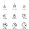 Ornaments DIY Christmas Tree Decoration Disco Mirror KTV Bar Reflective Glass Ball Christmas Ball