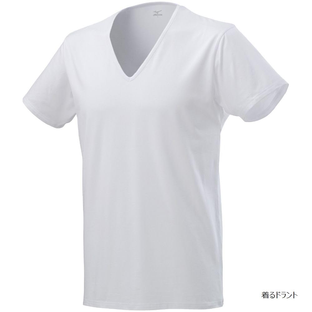 Sports Functional Innerwear Cool To the Shirt C2JHCH5 White [Mizuno] Innerwear, 3-piece Set, Underwear, Touch, Antibacterial, Deodorizing,