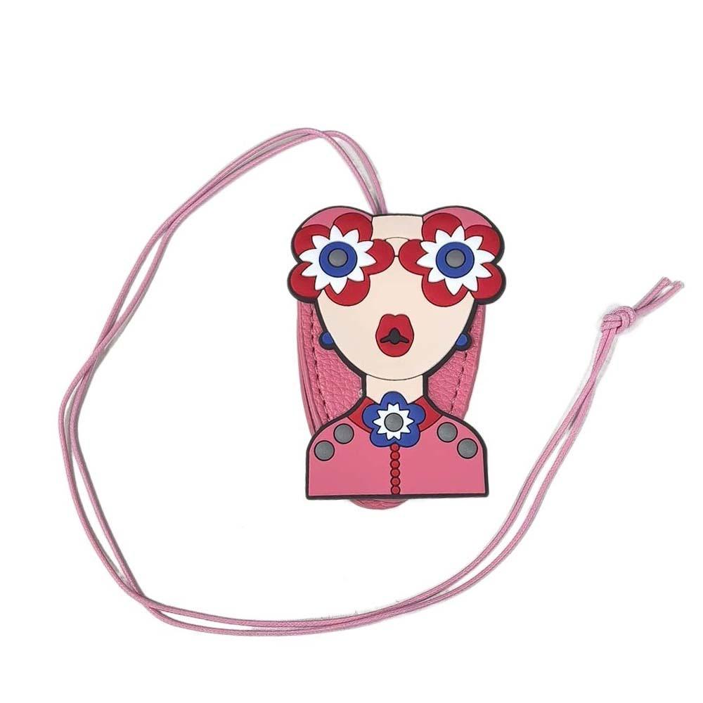 Embroidery Leather Sunglasses Storage Necklace Anti-lost Magnetic Glasses Protective Rope  School