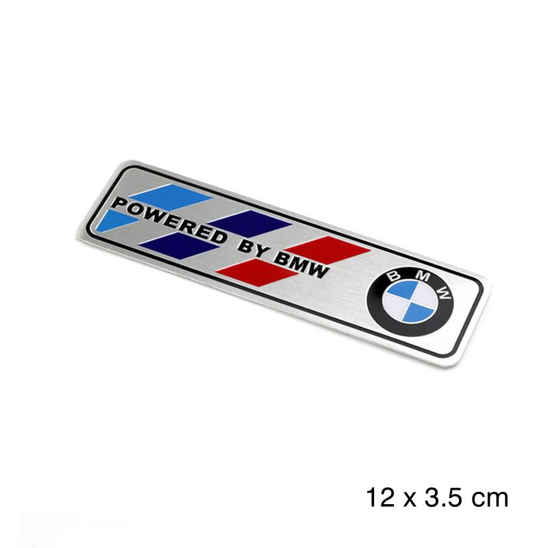 djpxh3 3D Metal Sticker Body Trunk Decal Emblem Badge Racing Style Exterior Modified Parts For BMW i3 i4 G07 G06 G05 G02 G01  F02 F06