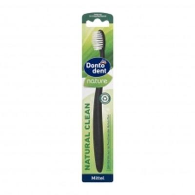 Natural Clean Castor Oil Toothbrush (1 Pack) (random Color)