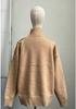 2025 Autumn/Winter Women's European & American Turtleneck Sweater with Wing Embroidery & Shoulder Buttons