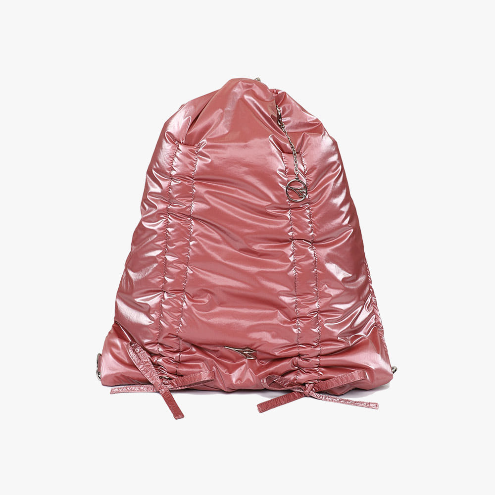 Diadora Glossy String Bag Pink