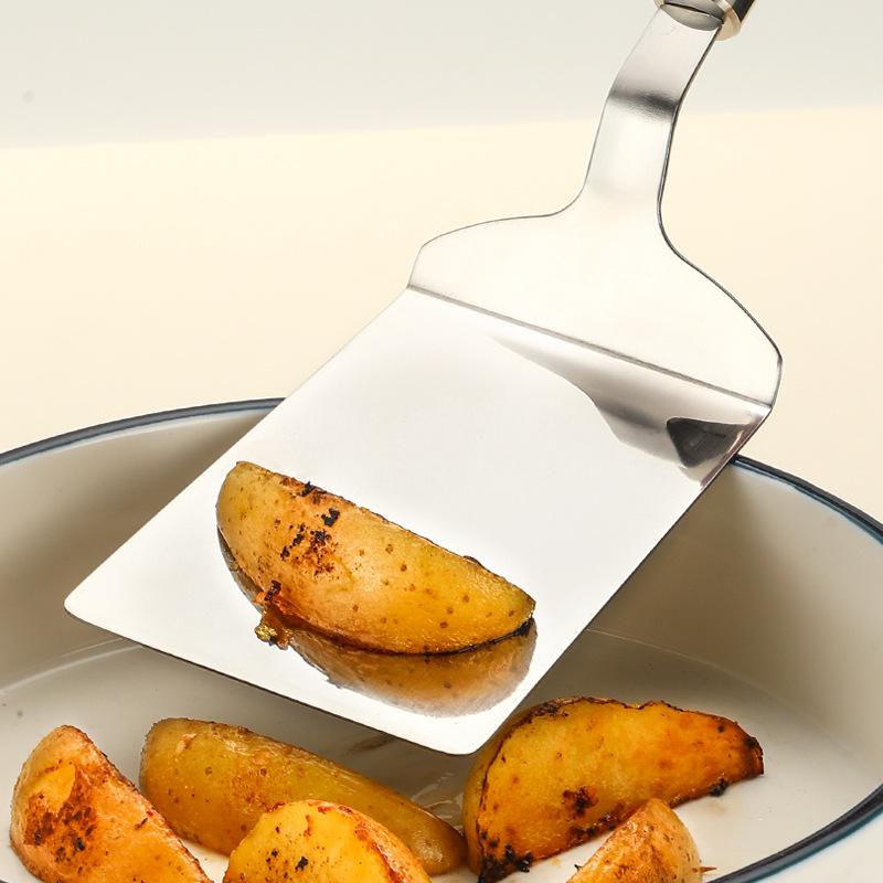 Stainless steel frying spatula, tiramisu spatula, steak cooking  pancake flat spatula