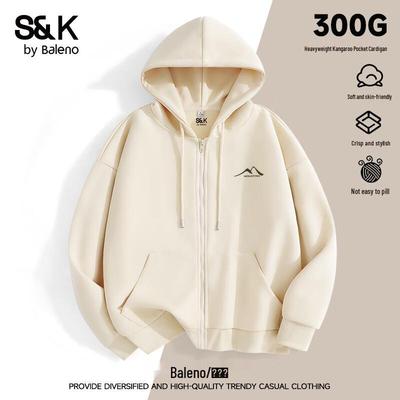 Baleno S&K Series Men's Hooded Zip-Up Sweatshirt