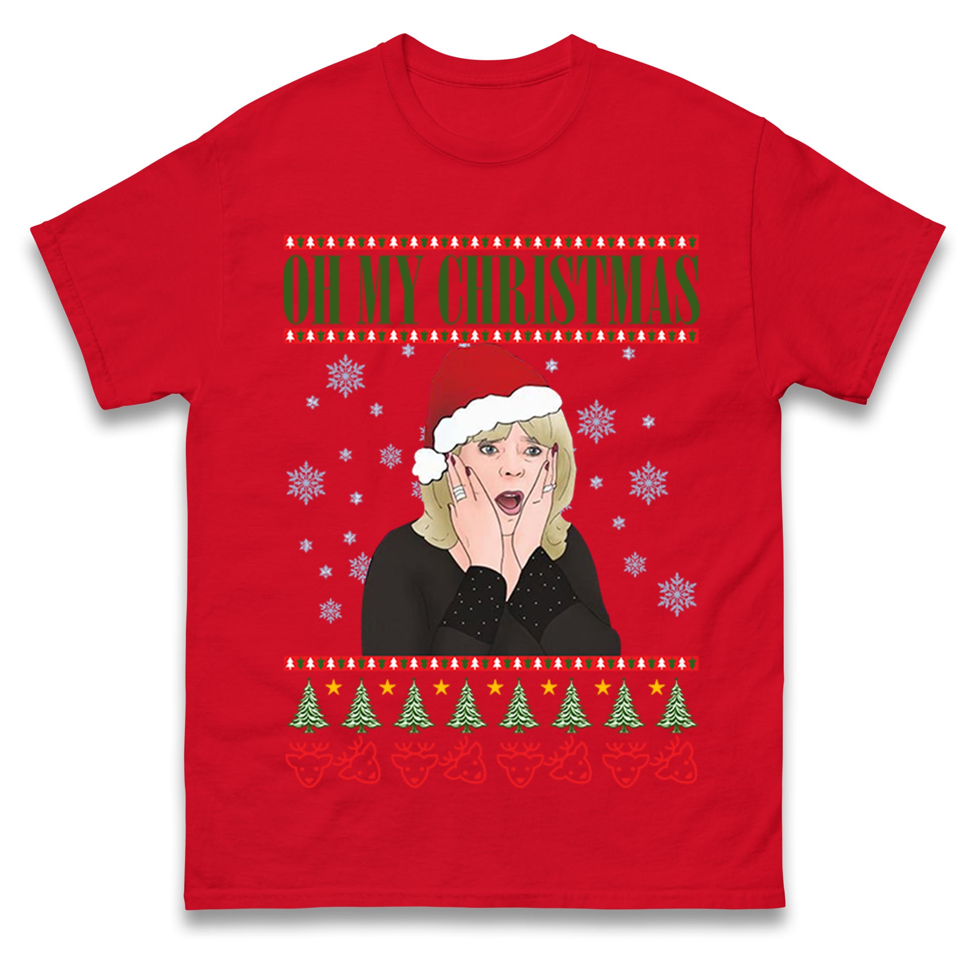 Pam Shipman Oh My Christmas Mens T Shirt Womens Tops Tees 2XL