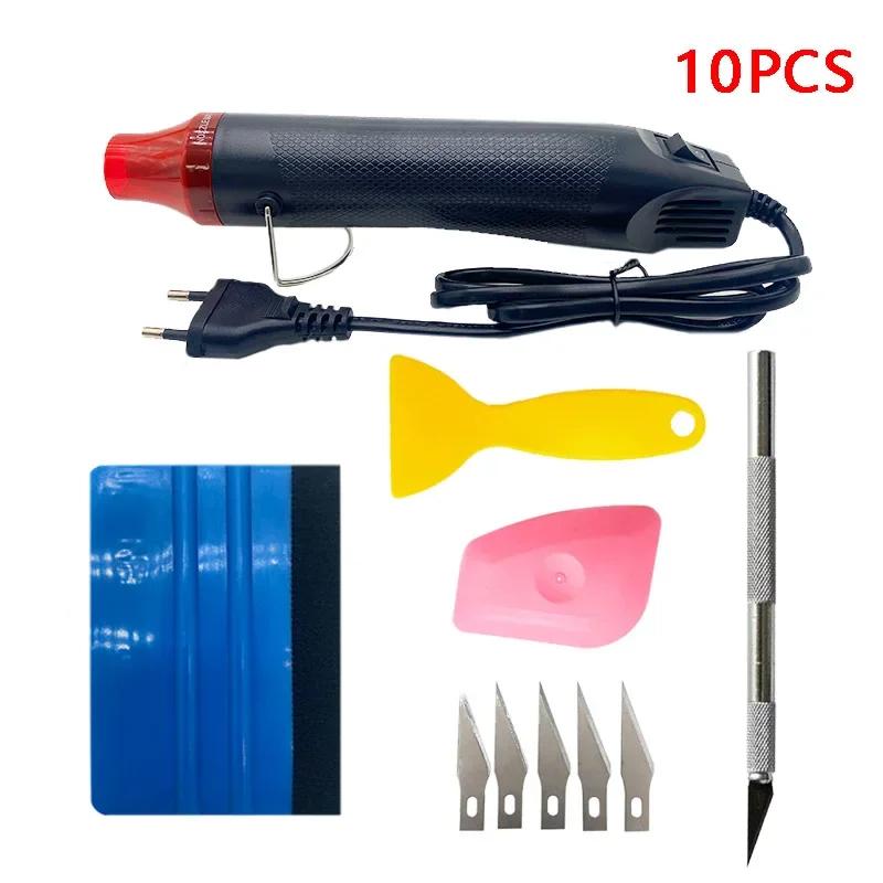 

Набор инструментов для горячей виниловой пленки Инструмент Виниловый термофен Скребок Набор скребков Микроскребок Гладкий инструмент для автомобильной и оконной пленки