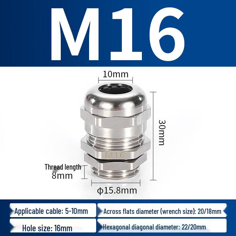 

Metal Cable Waterproof Gland Connector