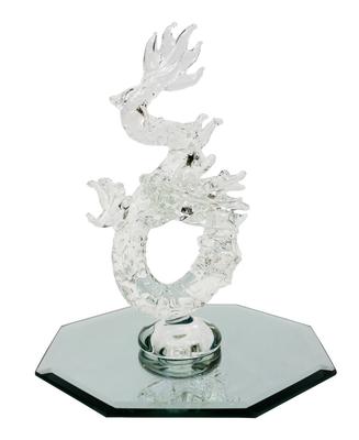 Handmade Glasswork, Feng Shui, Good Fortune, Lucky Charm, Dragon of Good Luck