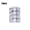 Tree Baubles Accessories Balls Wedding Xmas 24Pcs/Pack Baubles Christmas