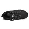 High Quality Leather Hiking Shoes Durable Outdoor Sport Men Trekking Leather Shoes Lace-Up Climbing Hunting Sneakers