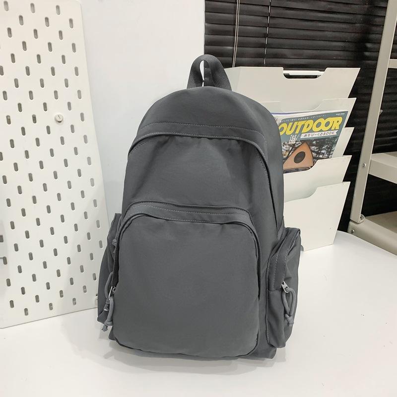Simple and Large-capacity Backpack, New Fashion College Style Student Schoolbag, Junior High School Student Backpack