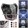 KTM Universal Off-Road Motorcycle LED Headlight with 5-Light Source for Daytime Running