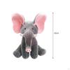 Baby Musical Toy Animated Elephant Singing Adorable Realistic Animal for Language