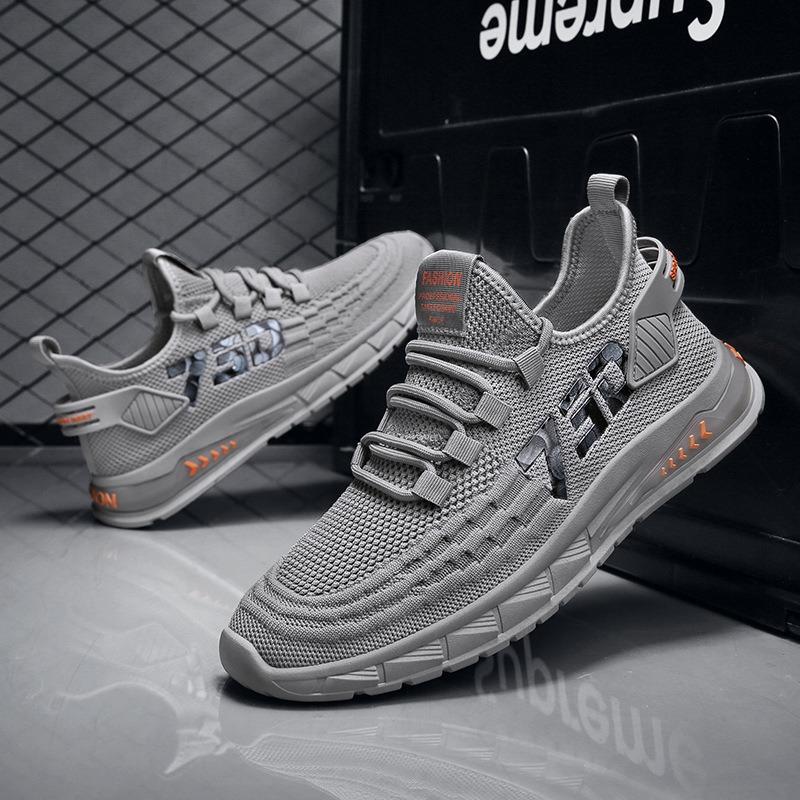

Летняя мужская обувь из дышащей сетки, модная спортивная обувь, удобная повседневная обувь, мужская обувь, дышащая и удобная 47
