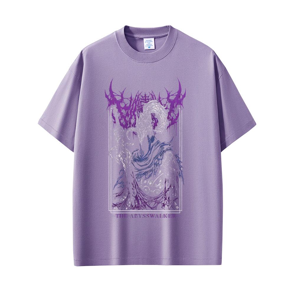 Game Dark Souls Artorias The Abysswalker Graphic Tshirt Men Women Vintage Gothic Rock Tshirts Mens Punk Oversized T Shirts