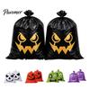 Atmospheric Halloween Yard Decor 2Pcs Pumpkin Leaf Bags for Garden, 24x30 Inch Reusable Thickened Seasonal Cleanup Tools Lawn Waste Fall Outdoor Porch