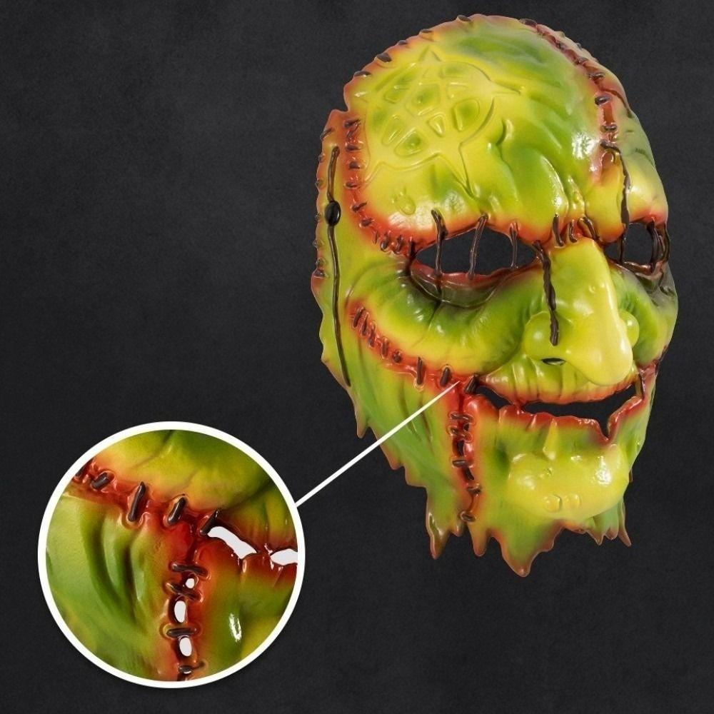 Blood Scar Halloween Witch Mask Facepiece Scary Killer Devil Mask Dark Forest Mask  Dressing Up