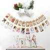 Infant Souvenirs One Year 12 Months Po Banner Baby Boy Girl 1 Year Birthday Party Decoration Garlands Newborn Pography