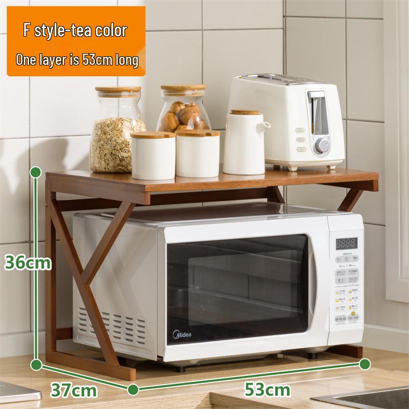 Tiered Kitchen Countertop Spice and Utensil Organizer Shelf