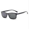 Square Polarized Magnet Clip On Eyewear Optical Prescription 0 -0.5 -0.75 To -6.0 Women Myopia Clear Lens With Clip Sunglasses