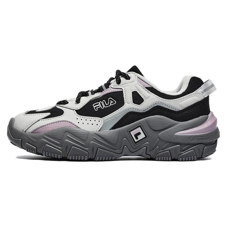 FILA Ravagement 2 Textile, Synthetic Leather Low top Running Shoes Women s Black Gray F12W232140LBA 36.5