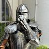 Cosplay Gothic Half Armor Suit Medieval Knight Chest Gauntlets Halloween And Festival Costume