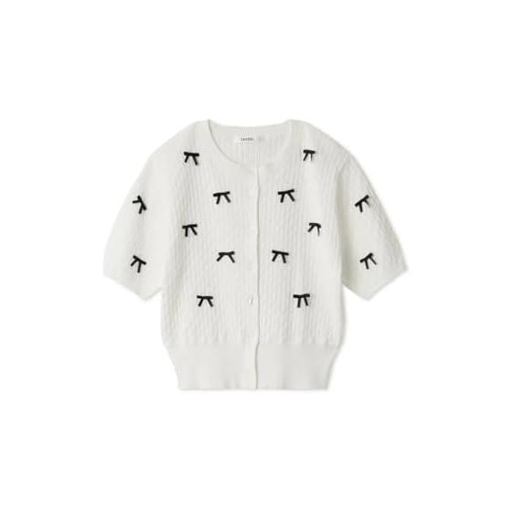 SNIDEL Half Sleeve Ribbon Cardigan SWNT242111 Women s