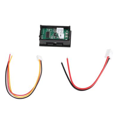فولتميتر أميتر رقمي مزدوج LED لعرض الجهد والتيار DC 0V؟100V50A