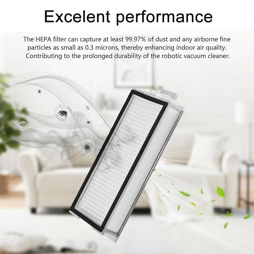 Washable Filter Hepa For Roborock Q7 Max / Q7 Max+ / T8/Q5 Pro /Q8 Max Robot Vacuum Cleaner Replacement Spare Parts Accessories