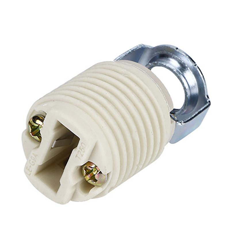 YY30-G9 Screw DIY Light Ceramic Lamp Holder Household Table Floor LED Bulb Base For Lighting Accessory Head Convert Socket