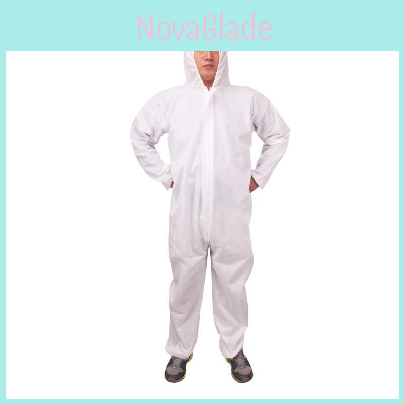 Disposable Coveralls With Breathable Membrane For Dust Protection And Painting Safety For Industrial Use