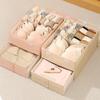Drawer Type Underwear Storage Box Double Layer Wardrobe Storage Box  Seasonal Storage