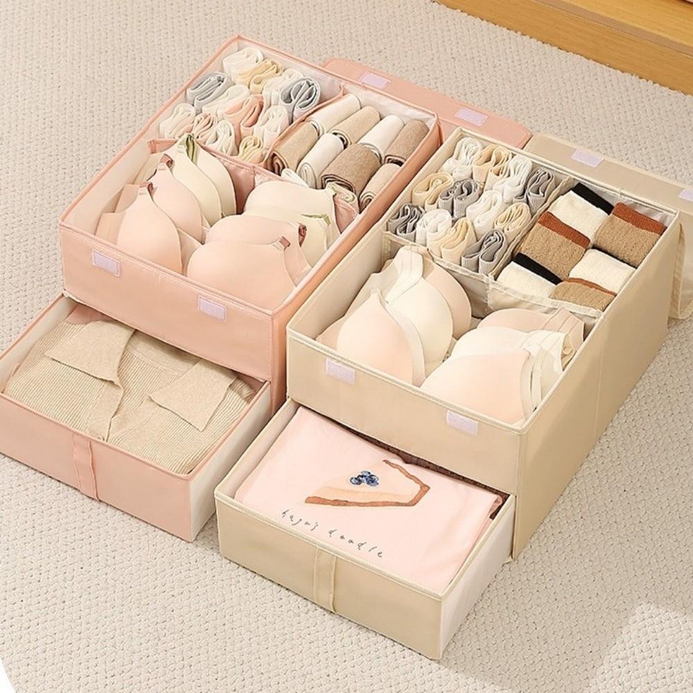 Drawer Type Underwear Storage Box Large Capacity Wardrobe Storage Box Blanket