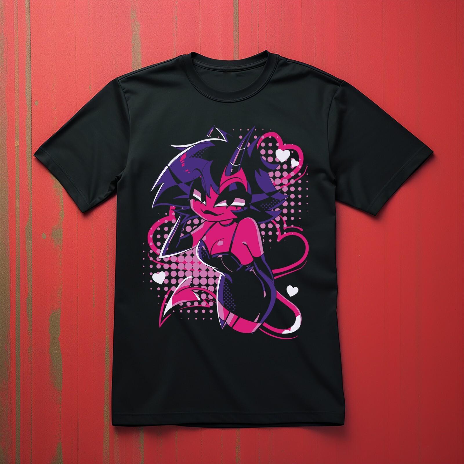 

Millie Cute HearT Shirt Mens Womens Tees Top adults anime tv show T-Shirt Mens Womens Tees Top Animated Hotel Musical Top 3XL