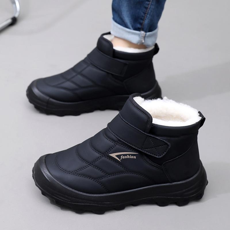 Fleece Warm Snow Boots, Thick-soled Comfortable and Not Tiring To The Feet, Cotton Shoes, Anti-slip Shoes