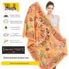 Double-Sided Microfiber Beach & Bath Towel - Absorbent, Quick-Drying