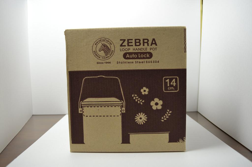 ZEBRA Stainless Steel Loop Handle Billy Can Pot, 14cm, 1516140