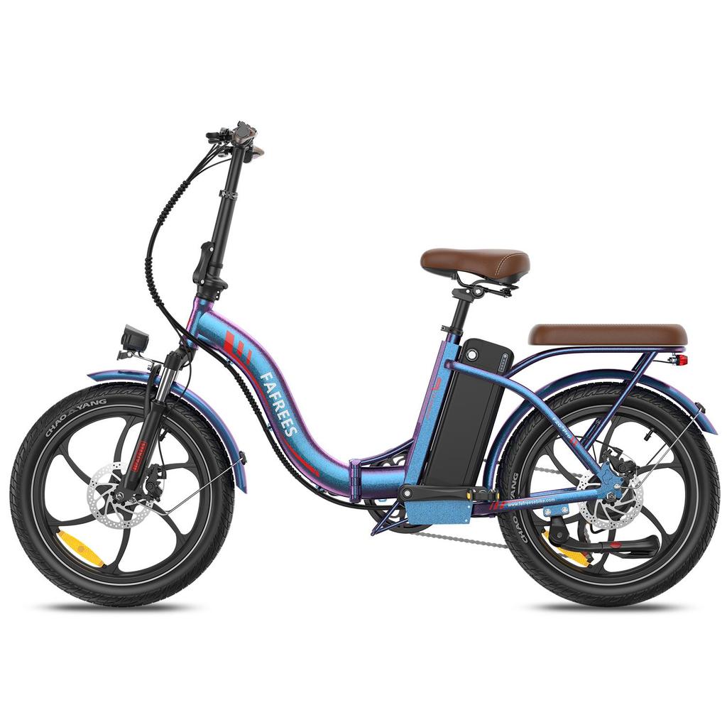 FAFREES F20+ Pro Elektrofahrrad 22,5 Ah Herausnehmbarer Akku, 250 W Motor, 20*3,0 Zoll Reifen, 100 km Reichweite,