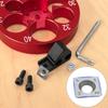 Adjustable Dowel Maker Jig Stabilizer Tool For Woodturning Projects Durable Aluminum Construction