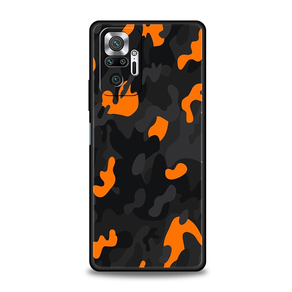 Camouflage Camo Military Army Phone Case For Xiaomi Redmi Note 13 12 5G 11 10 Pro Plus 4G 9S 9 8 7 9T 13C 10C 9C 9A Soft Cover