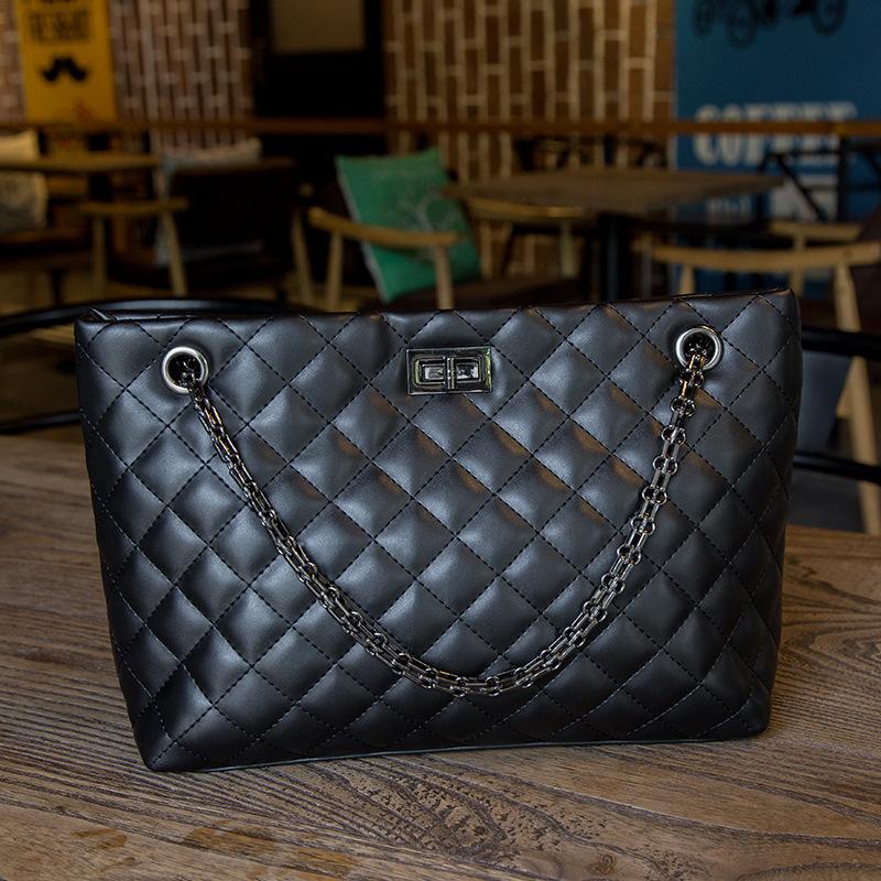 

Гуанчжоу женская сумка ромбовидная сумка-цепочка женская сумка через плечо модная сумочка сумка с вышивкой чёрный