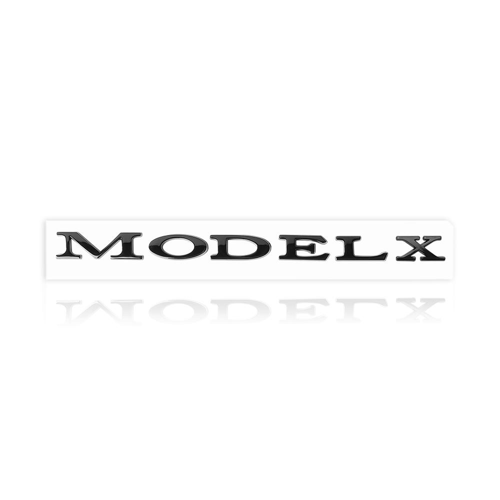 

1pcs 3D ABS Letter Logo Rear Tailgate Trunk Emblem Stickers For Tesla Model 3 Model S Model X Model Y Roadster SpaceX Cybertruck