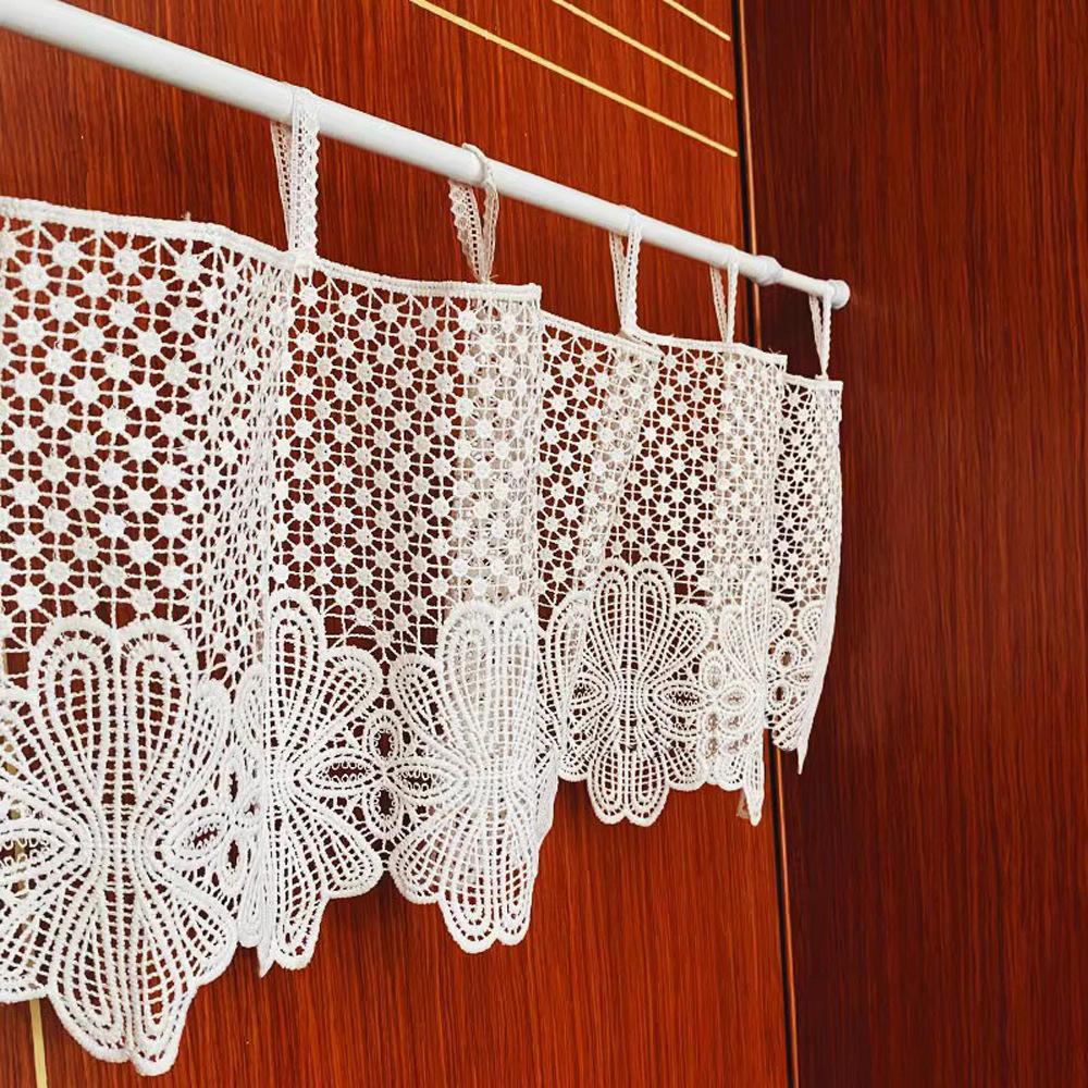 Arabischer Dekorativer Kurzer Vorhang Spitzen Trennvorhang Kleiner Vorhang Europäisch Hohl Niedlich Naher Osten Aufhängvorhang